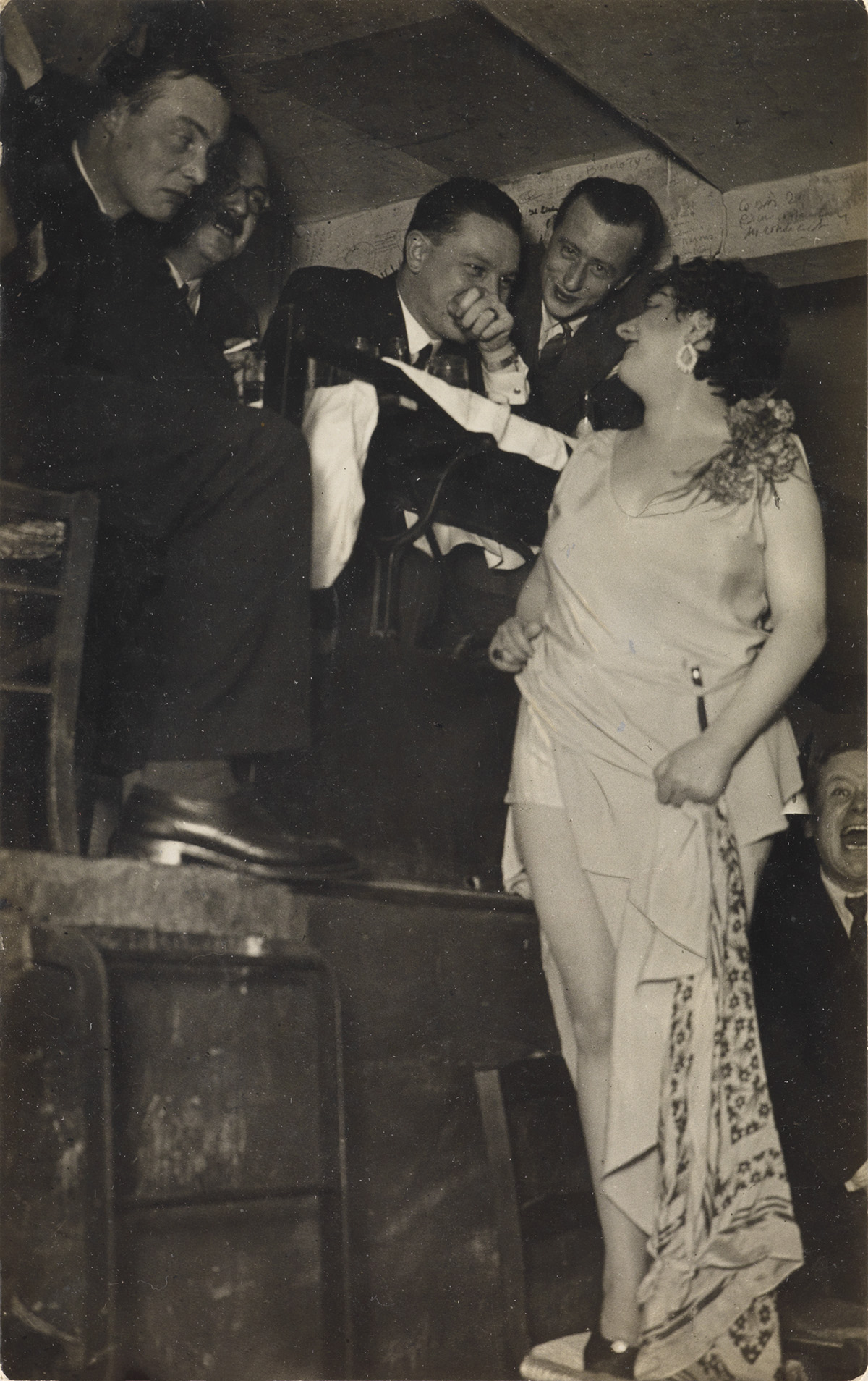 BRASSAÏ (1899-1984) Kiki de Montparnasse at the Cabaret des Fleurs.